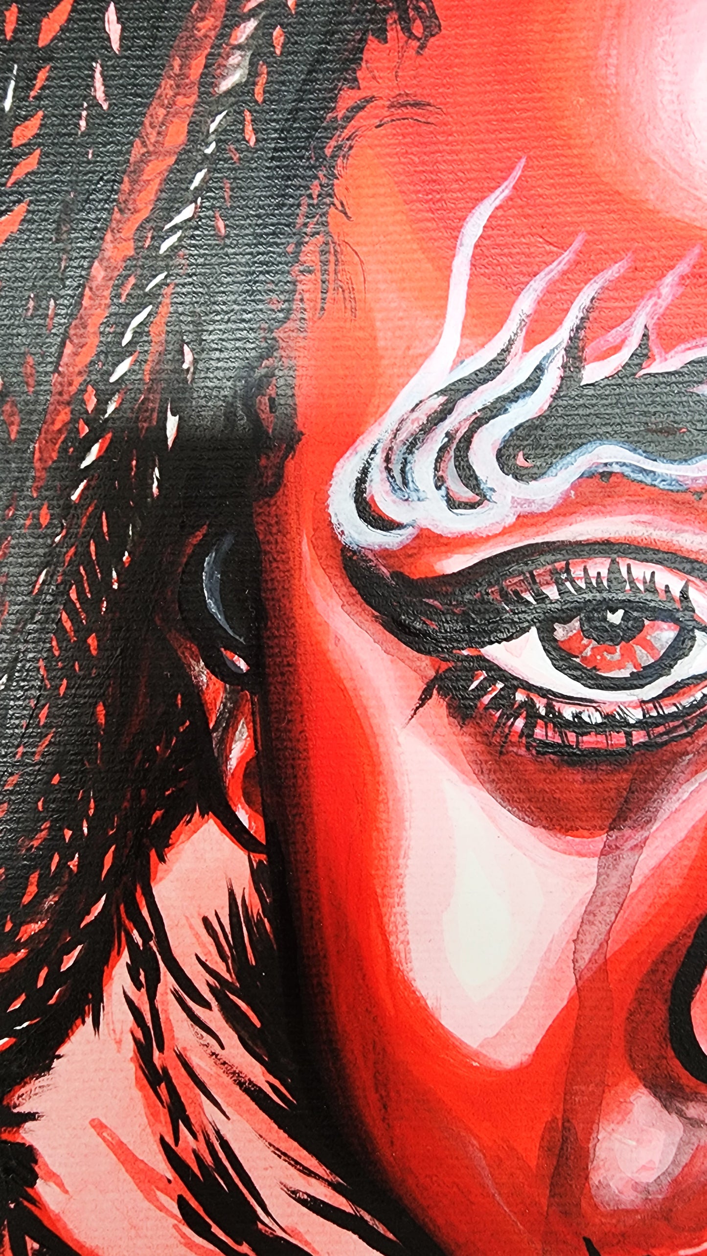 Self Portrait as Repressed Anger