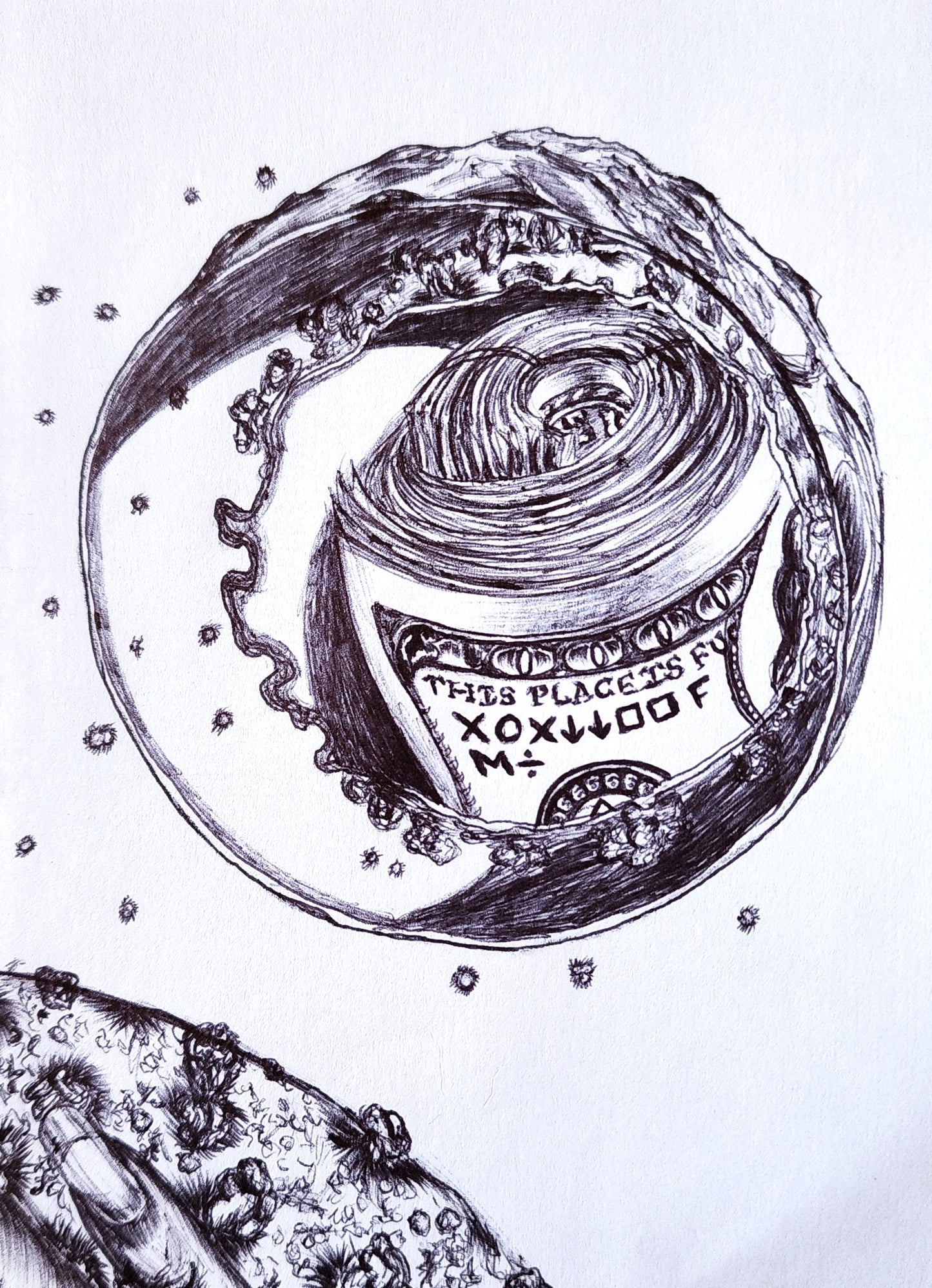 "le monde à l'envers". quatre